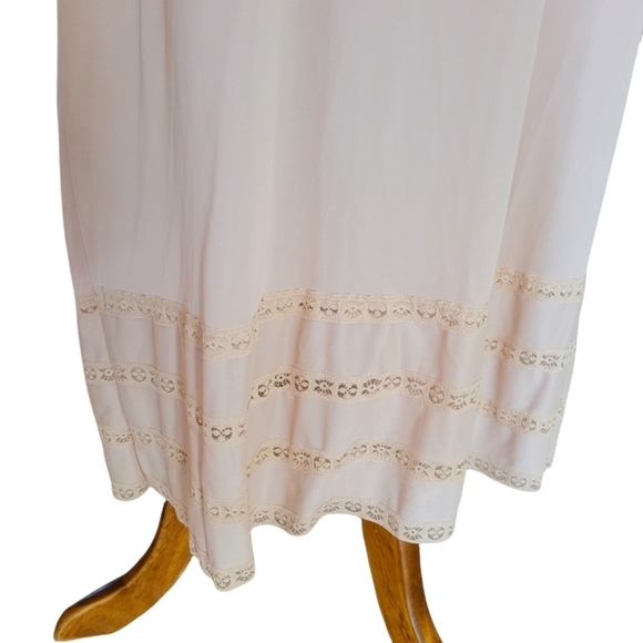 Vintage - Gossard Artemis Beige Lace Hem Slip Chemise - Picture 6 of 8